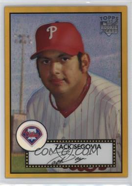 2007 Topps '52 - Chrome - Gold Refractor #TCRC78 - Zack Segovia /52