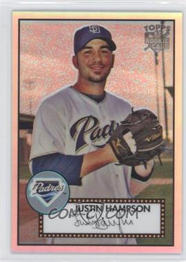 2007 Topps '52 - Chrome - Refractor #TCRC92 - Justin Hampson /552