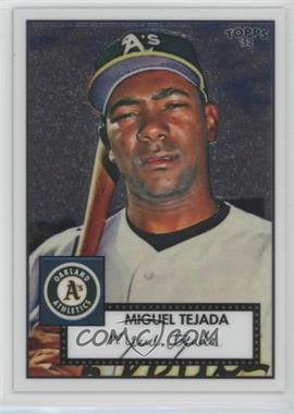 2007 Topps '52 - Debut Flashbacks - Chrome #DFC8 - Miguel Tejada /1952