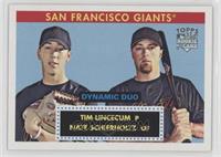 Tim Lincecum, Nate Schierholtz