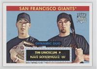 Tim Lincecum, Nate Schierholtz