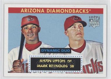 2007 Topps '52 - Dynamic Duo #DD7 - Justin Upton, Mark Reynolds