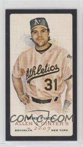 2007 Topps Allen & Ginter's - [Base] - Mini Black Border No Number Back #_MIPI - Mike Piazza