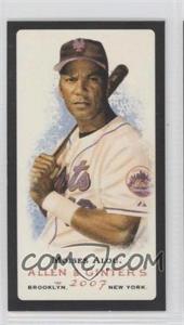 2007 Topps Allen & Ginter's - [Base] - Mini Black Border No Number Back #_MOAL - Moises Alou