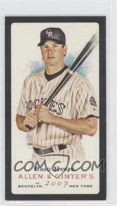 2007 Topps Allen & Ginter's - [Base] - Mini Black Border No Number Back #243 - Brad Hawpe