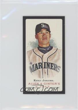 2007 Topps Allen & Ginter's - [Base] - Mini Black Border #31 - Kenji Johjima