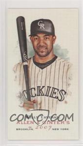 2007 Topps Allen & Ginter's - [Base] - Mini No Number Back #153 - Willy Taveras