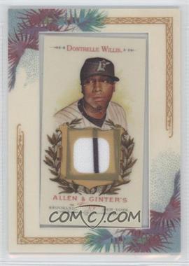 2007 Topps Allen & Ginter's - Framed Mini Relics #AGR-DW - Dontrelle Willis