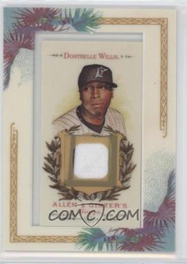 2007 Topps Allen & Ginter's - Framed Mini Relics #AGR-DW - Dontrelle Willis