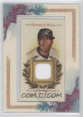 2007 Topps Allen & Ginter's - Framed Mini Relics #AGR-DW - Dontrelle Willis