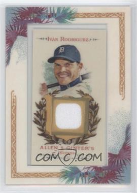 2007 Topps Allen & Ginter's - Framed Mini Relics #AGR-IR - Ivan Rodriguez