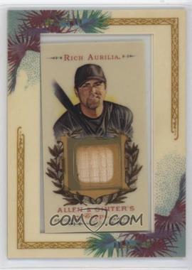 2007 Topps Allen & Ginter's - Framed Mini Relics #AGR-RA - Rich Aurilia