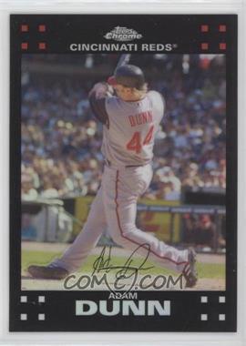 2007 Topps Chrome - [Base] - Refractor #225 - Adam Dunn