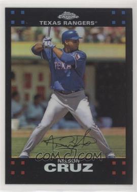 2007 Topps Chrome - [Base] - Refractor #241 - Nelson Cruz