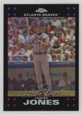 2007 Topps Chrome - [Base] - Refractor #46 - Chipper Jones