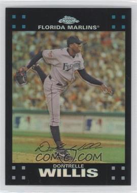 2007 Topps Chrome - [Base] - Refractor #52 - Dontrelle Willis