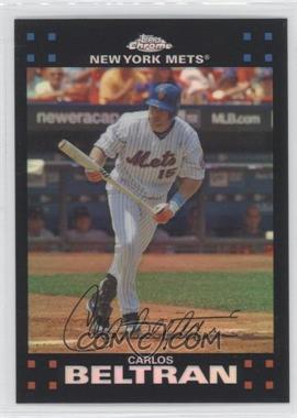 2007 Topps Chrome - [Base] - Refractor #89 - Carlos Beltran