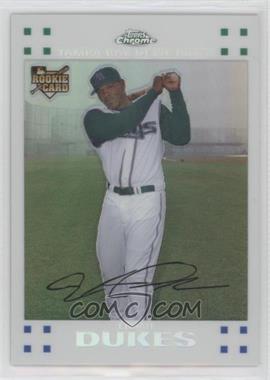 2007 Topps Chrome - [Base] - White Refractor #319 - Elijah Dukes /660