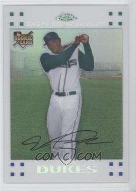 2007 Topps Chrome - [Base] - White Refractor #319 - Elijah Dukes /660