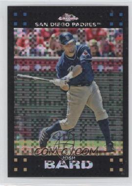 2007 Topps Chrome - [Base] - X-Fractor #12 - Josh Bard