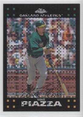 2007 Topps Chrome - [Base] - X-Fractor #27 - Mike Piazza