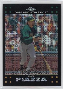 2007 Topps Chrome - [Base] - X-Fractor #27 - Mike Piazza