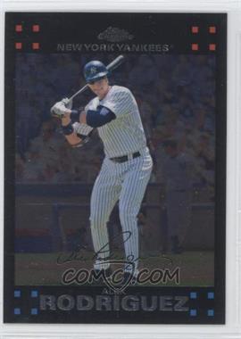 2007 Topps Chrome - [Base] #218 - Alex Rodriguez