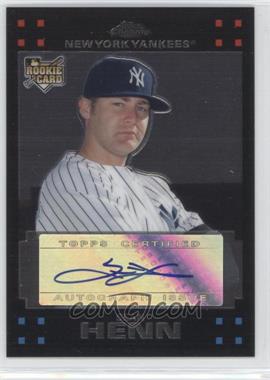 2007 Topps Chrome - [Base] #360 - Sean Henn