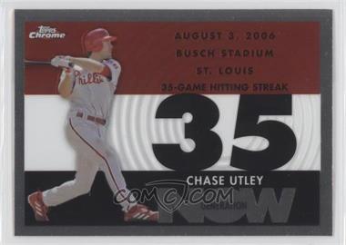 2007 Topps Chrome - Generation Now #GN209 - Chase Utley