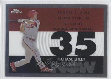 2007 Topps Chrome - Generation Now #GN209 - Chase Utley