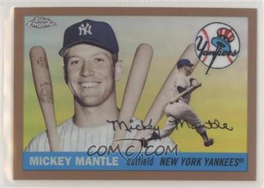 2007 Topps Chrome - The Mickey Mantle Story - Copper Refractor #MMSC47 - Mickey Mantle /100