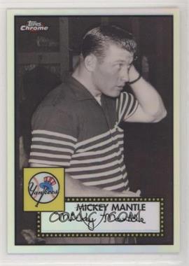 2007 Topps Chrome - The Mickey Mantle Story - Refractor #MMS13 - Mickey Mantle /500