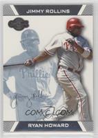 Ryan Howard, Jimmy Rollins #/250