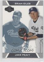 Jake Peavy, Brian Giles #/250