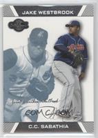 C.C. Sabathia, Jake Westbrook [Noted] #/250