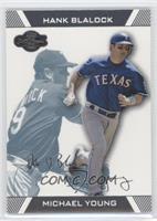 Michael Young, Hank Blalock #/250