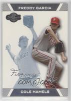 Cole Hamels, Freddy Garcia #/250