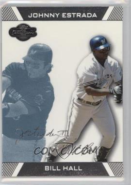 2007 Topps Co-Signers - [Base] - Blue #77.2 - Bill Hall, Johnny Estrada /250