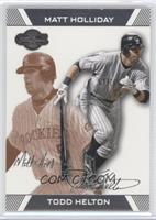 Todd Helton, Matt Holliday #/275