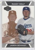 Jason Schmidt, Randy Wolf #/275