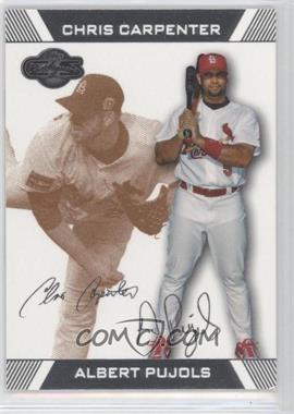 2007 Topps Co-Signers - [Base] - Bronze #75.2 - Albert Pujols, Chris Carpenter /275