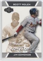 Jim Edmonds, Scott Rolen #/225