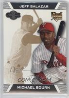 Michael Bourn, Jeff Salazar [Noted] #/225