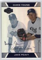 Jake Peavy, Chris Young #/15
