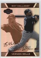 Vernon Wells, Roy Halladay #/50