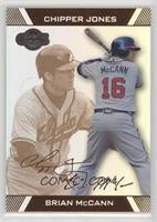 Brian McCann, Chipper Jones #/50