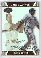 David Ortiz, Jason Varitek #/50