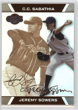 2007 Topps Co-Signers - [Base] - Hyper Silver/Bronze #88.3 - Jeremy Sowers, C.C. Sabathia /50