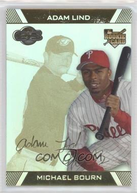 2007 Topps Co-Signers - [Base] - Hyper Silver/Gold #98.3 - Michael Bourn, Adam Lind /5