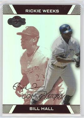 2007 Topps Co-Signers - [Base] - Hyper Silver/Red #77.3 - Bill Hall, Rickie Weeks /75